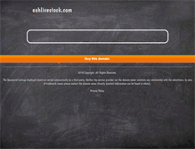 Tablet Screenshot of eahlivestock.com